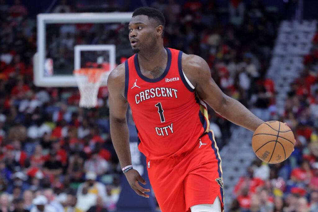 Pelicans star Zion Williamson thinks it’s ‘realistic’ he can return from hamstring injury during playoffs