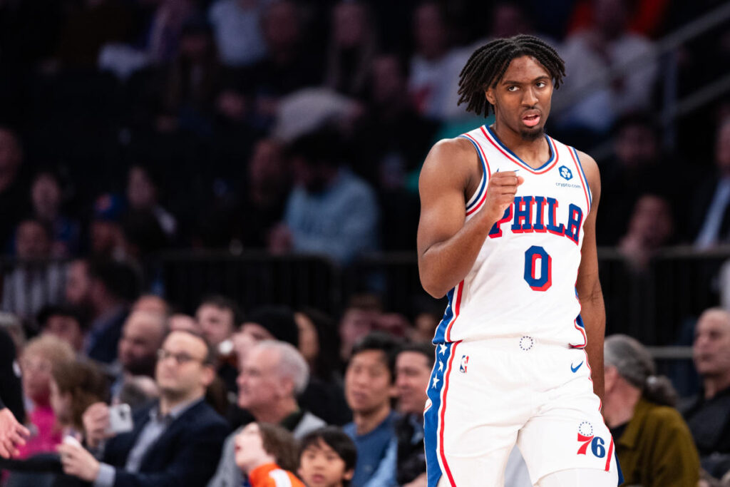 76ers guard Tyrese Maxey named NBA’s Most Improved Player after breakout All-Star campaign