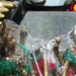 Colored idol of Lord Lakshmi Narayan prepared in Moradabad, huge demand is coming. – News18 हिंदी