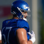 49ers trade up, select Kansas O-lineman Puni No. 86 overall