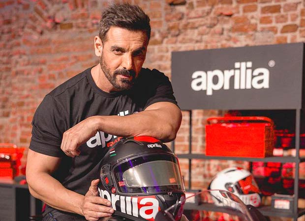 John Abraham onboards Aprilia India as brand ambassador; poses with Rs. 4.10 lakh worth superbike : Bollywood News