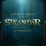 CONFIRMED! Salman Khan announces film Sikandar for Eid 2025 with Sajid Nadiadwala and AR Murugadoss : Bollywood News