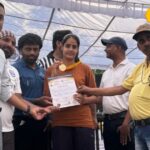 Bharatpur’s daughter Vineeta won gold medal in the State Arm Wrestling Championship – News18 हिंदी