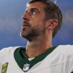 Aaron Rodgers arrives at start of Jets’ voluntary offseason program