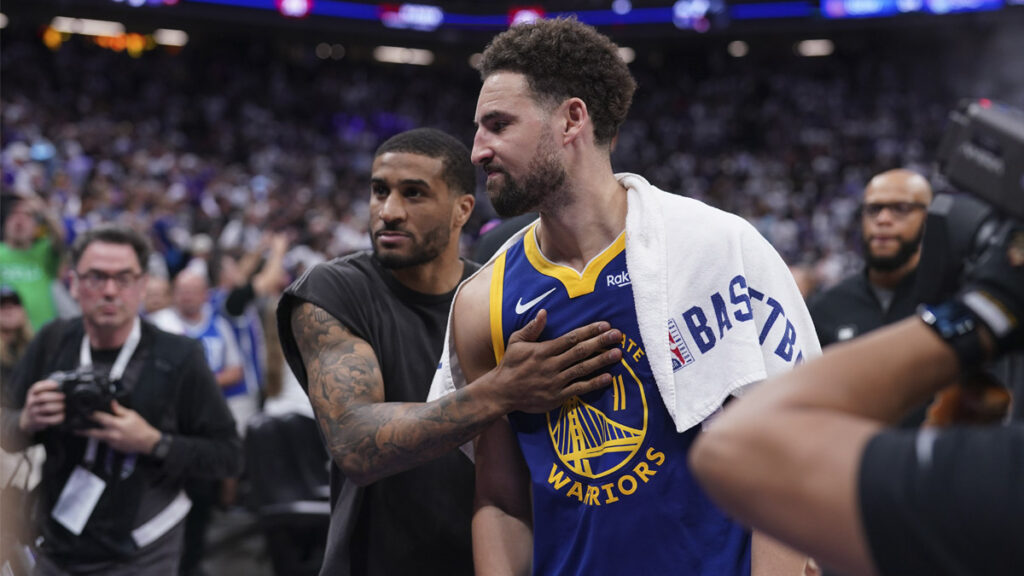 No sign of Klay’s ‘Warrior for life’ vibe in end-of-season presser