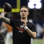 Georgia QB Carson Beck reportedly could miss the entirety of the College Football Playoff