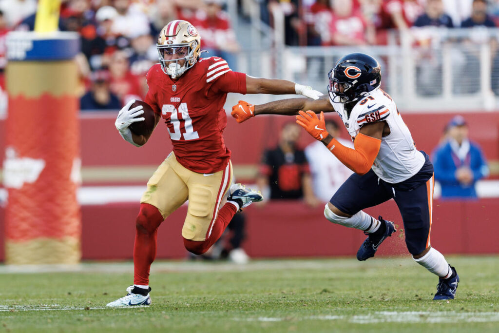 49ers unsure if backup running back Isaac Guerendo can play Thursday vs. Rams with foot injury