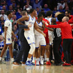 No. 5 Kentucky holds off Louisville in chippy rivalry match as Wildcats’ Lamont Butler drops 33 points