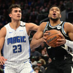 NBA Cup: Giannis Antetokounmpo, Damian Lillard lead Bucks in thriller past shorthanded Magic to semifinals