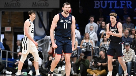 Alex Karaban’s 21 points leads No. 11 UConn to 78-74 win over Butler