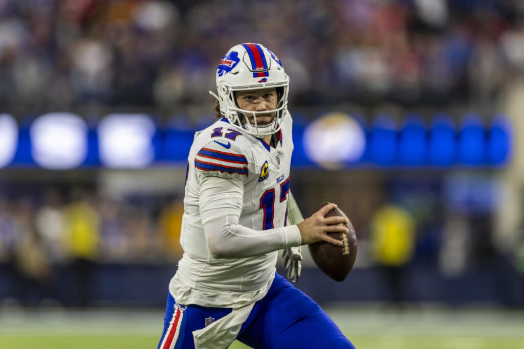 Bills QB Josh Allen breaks fantasy, NFL records with 6 total TDs in loss to Rams