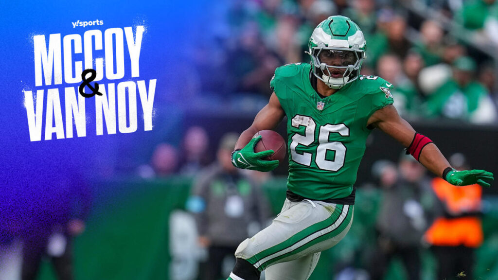 Saquon’s Record Chase, Ravens’ Playoff Push, and Shocking 2025 Sports Predictions | McCoy & Van Noy