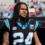 Panthers rookie RB Jonathon Brooks carted off with non-contact knee injury weeks after return from torn ACL