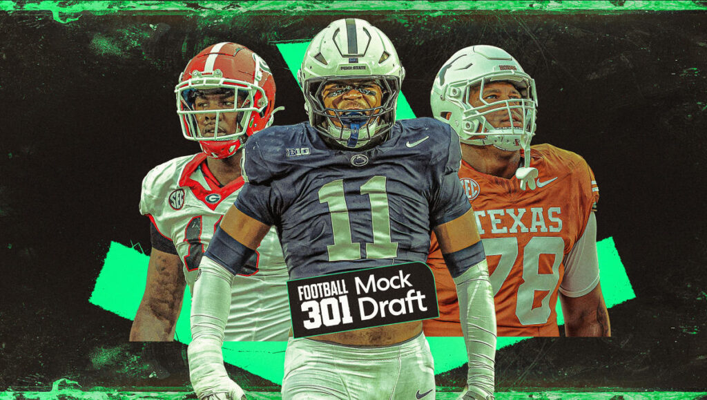 2025 NFL mock draft 3.0: Giants take QB at No. 1, while a handful of CFP standouts go top 10