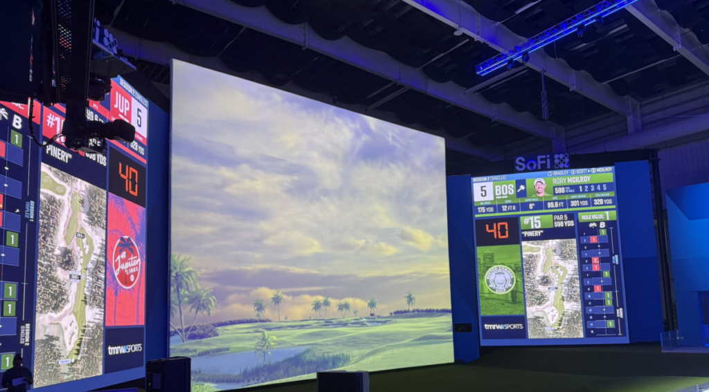 First look: TGL’s indoor golf facility, SoFi Center, melds technology and golf for upcoming league