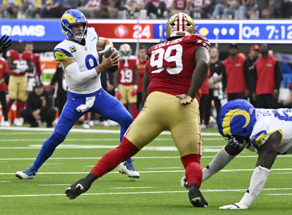 Rams vs. 49ers score, live updates: On-the-bubble NFC West teams go head to head on ‘Thursday Night Football’