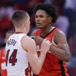 Amen Thompson, Terry Rozier suspended as NBA hands down punishments for Heat-Rockets brawl