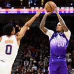 Suns, Jazz tie NBA record by combining for 44 made 3-pointers