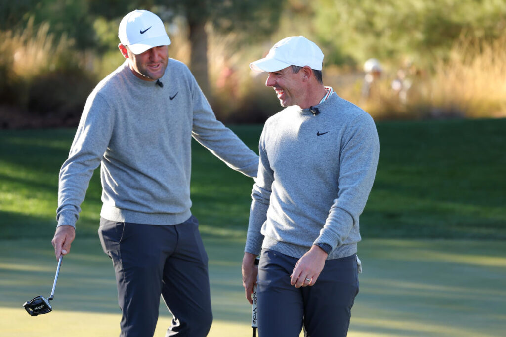 The Showdown: Rory McIlroy and Scottie Scheffler dominate LIV pair of Brooks Koepka and Bryson DeChambeau