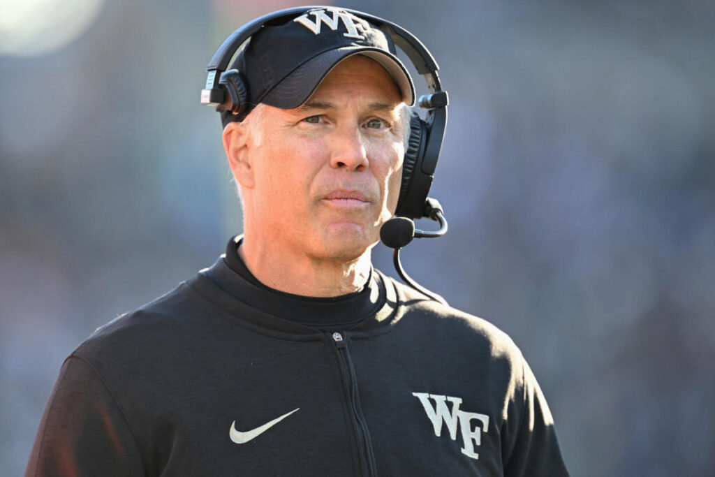 Wake Forest football coach Dave Clawson steps down