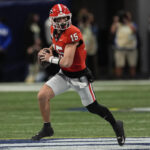 Georgia QB Carson Beck suffered elbow injury in SEC title, timeline questionable for Sugar Bowl