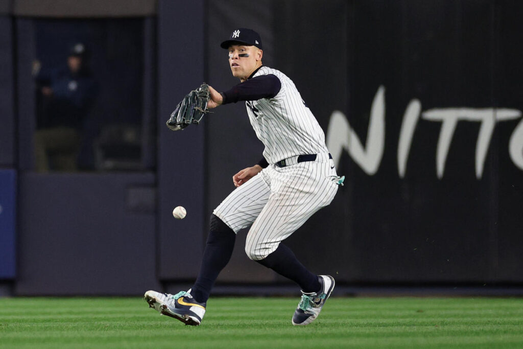 Aaron Judge’s dropped fly ball from World Series Game 5 auctions for $43K