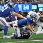 Tim Boyle replaces injured Tommy DeVito, leaving Giants down to their last active QB against Ravens