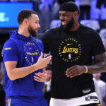 Steph reacts to LeBron’s one-liner about what still makes NBA great