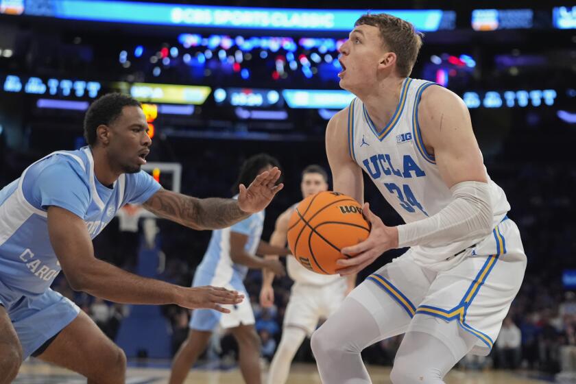 No. 18 UCLA gives up 16-point lead, losing to North Carolina in a heartbreaker