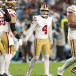 Shanahan frustrated by 49ers penalties, Moody’s missed kick