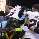 Texans WR Tank Dell suffers dislocated knee cap as he makes TD catch, leaving C.J. Stroud in tears