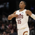 Cavaliers lose starting forward Isaac Okoro for at least 2 weeks with sprained right shoulder