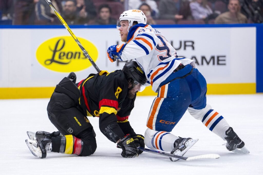 Why Oilers’ McDavid And Canucks’ Myers Are Suspended Three Games