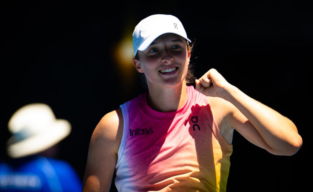 Australian Open Day 7: Iga Świątek and Jannik Sinner roll, while Taylor Fritz and Jasmine Paolini fall