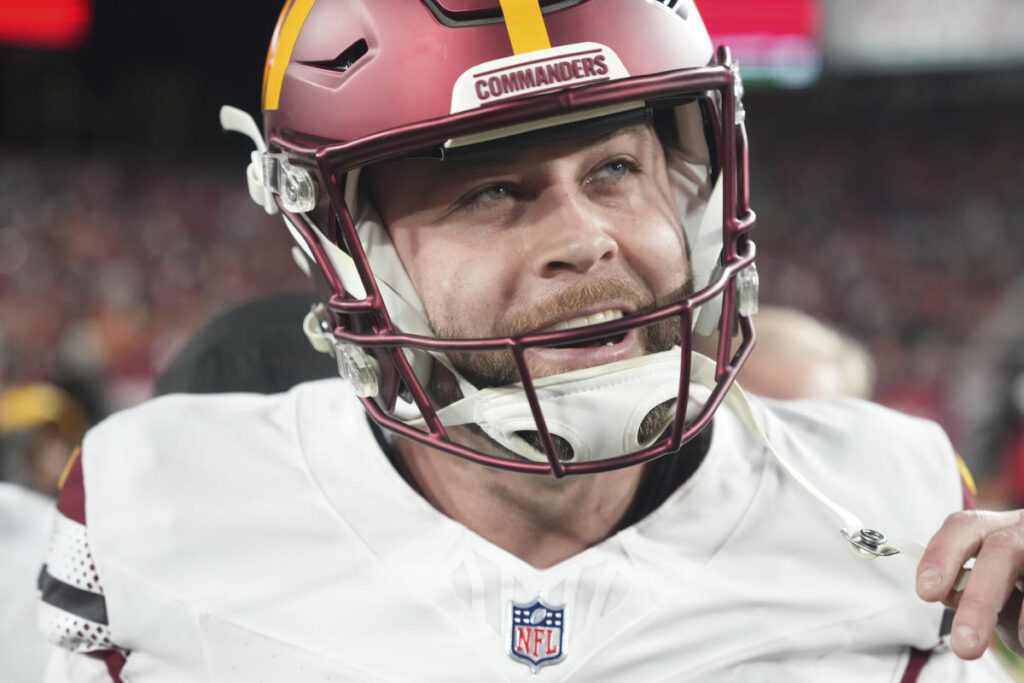 Commanders’ Zane Gonzalez on his OCD after game-winning kick: ‘It’s who I am, and it’s what I go through’