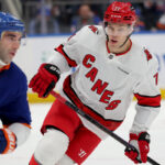 Former Blackhawks’ Taylor Hall Quiet, But Not Invisible in Hurricanes Debut