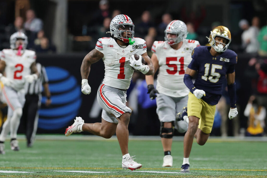 Ohio State RB Quinshon Judkins declares for 2025 NFL Draft