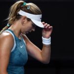 Katie Boulter’s poor form continues at the majors after British No 1 crashes out of Australian Open