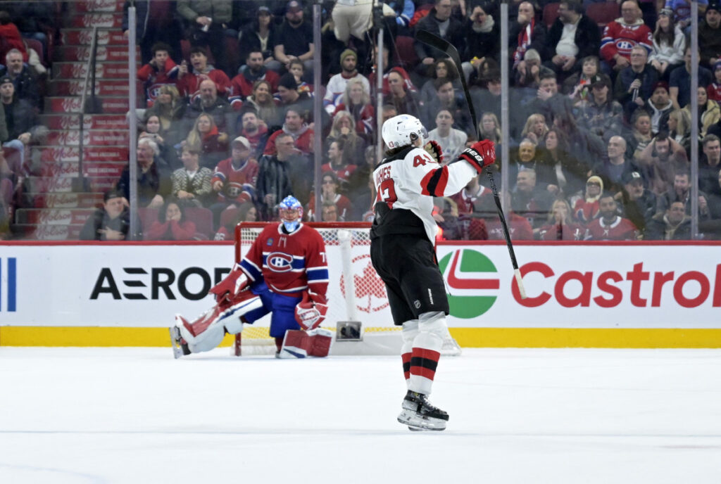 Devils Make NHL History With Win Against Canadiens