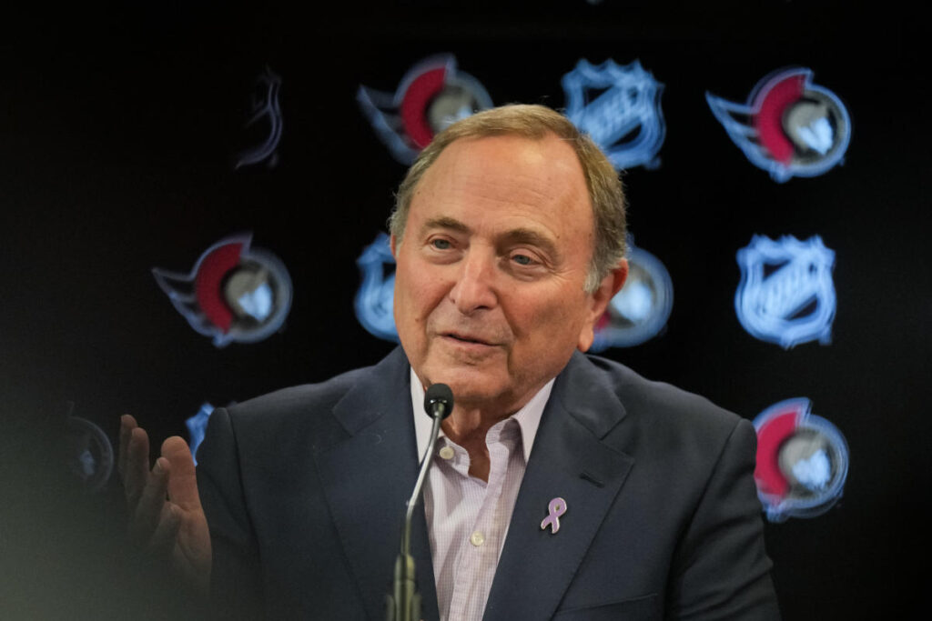 NHL reportedly preparing for commissioner Gary Bettman to retire in ‘couple years’