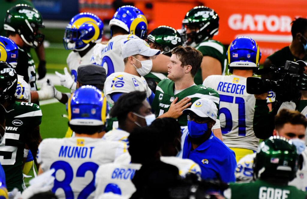 Jared Goff vs. Sam Darnold: The epic QB battle no one saw coming