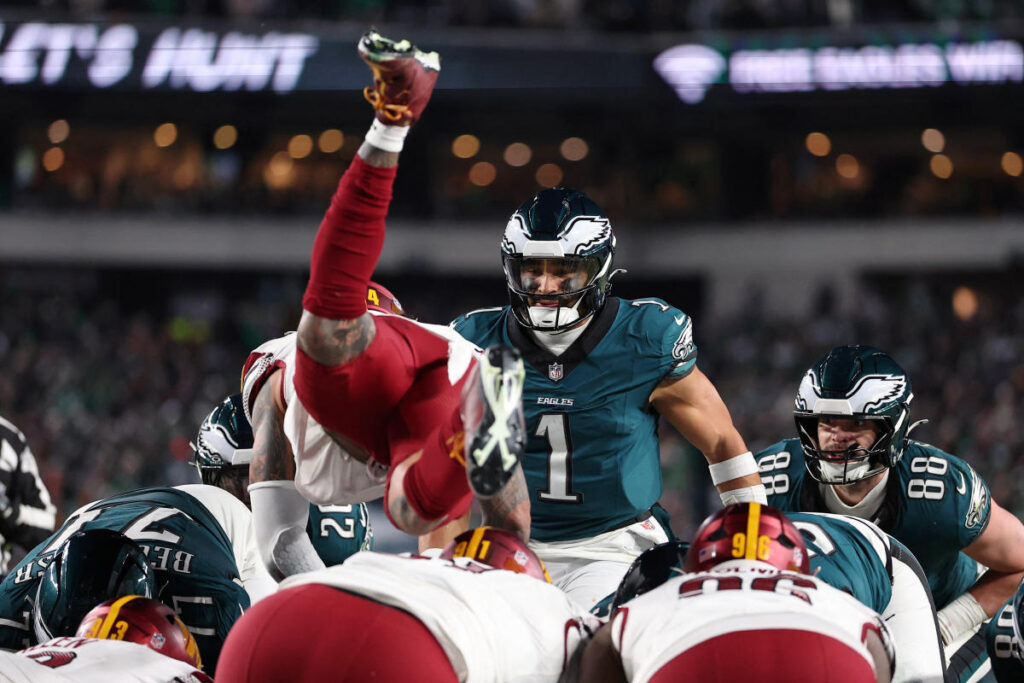 NFC championship: Commanders warned by officials that bad goal-line ‘behavior’ could result in free Eagles TD