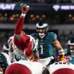 NFC championship: Commanders warned by officials that bad goal-line ‘behavior’ could result in free Eagles TD