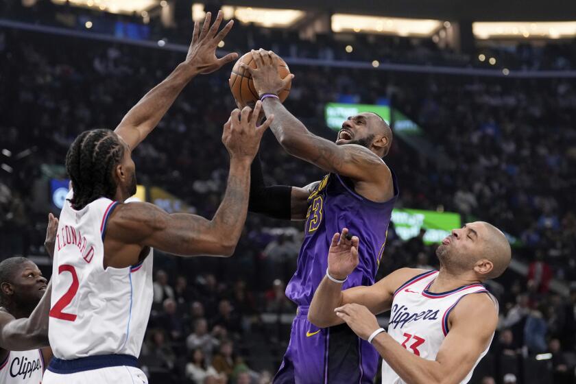 Clippers show Lakers all the things they aren’t in first Intuit Dome rivalry game