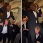 ‘Best friends’ Jake Paul and Mike Tyson called out over wild inaugural ball scenes