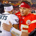 Patrick Mahomes is third QB to start five Super Bowls, Jalen Hurts is 22nd to start two