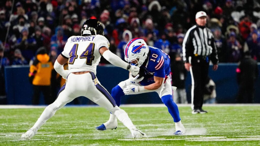 NFL fines Marlon Humphrey $45,020 for hit on Josh Allen that wasn’t flagged