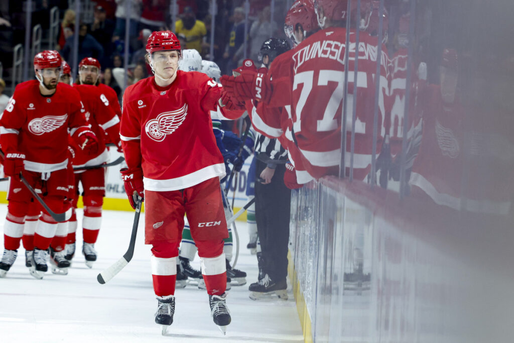 Promising Red Wings Forward Urged To “Turn Himself Loose”