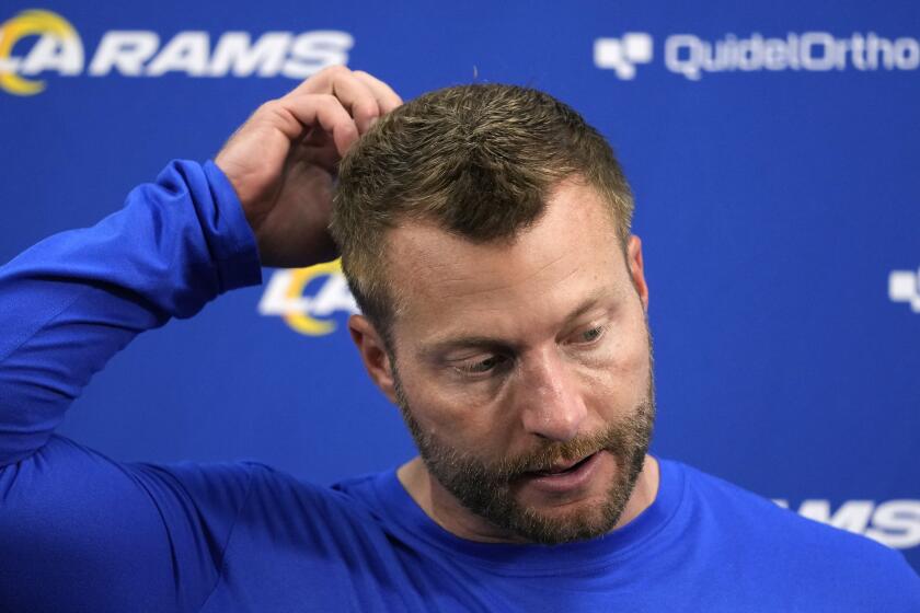 Sean McVay says Rams need to address Matthew Stafford situation ASAP