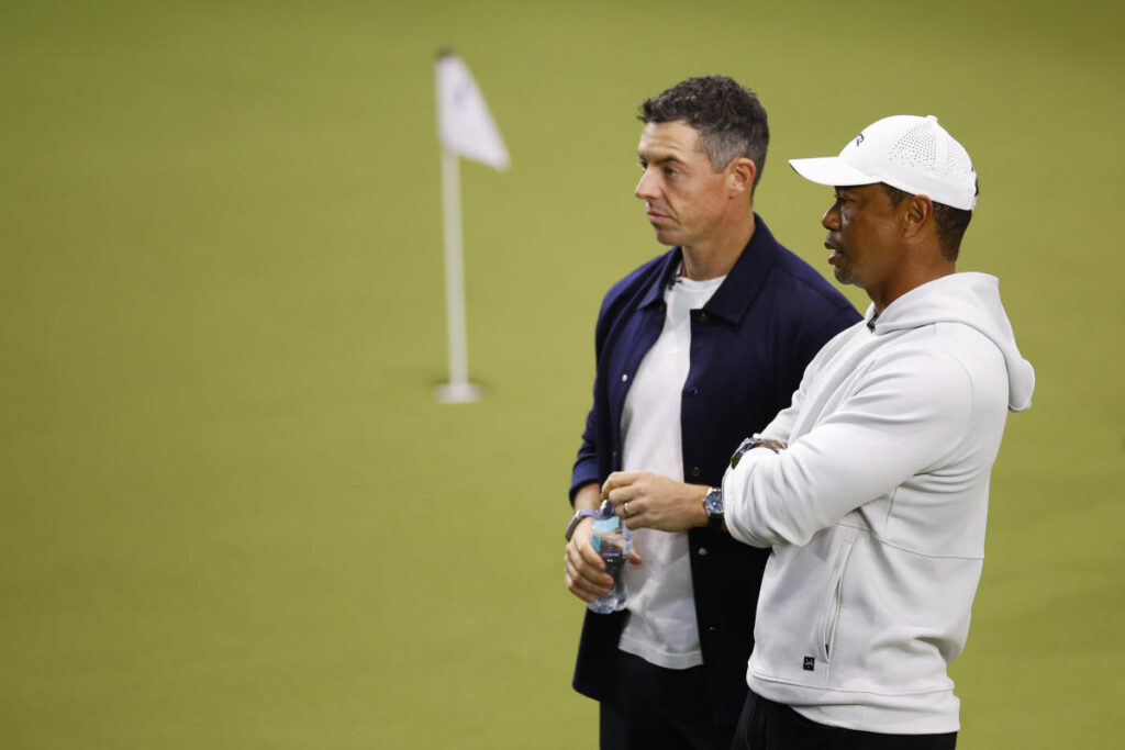 Monday Leaderboard: Tiger Woods, Rory McIlroy face off at last in TGL